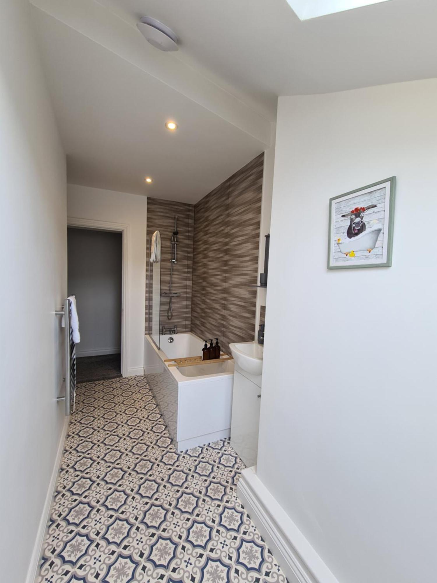 Modern River View Mytholmroyd Apartment Eksteriør bilde